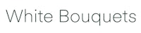 the white bouquets logo on a white background